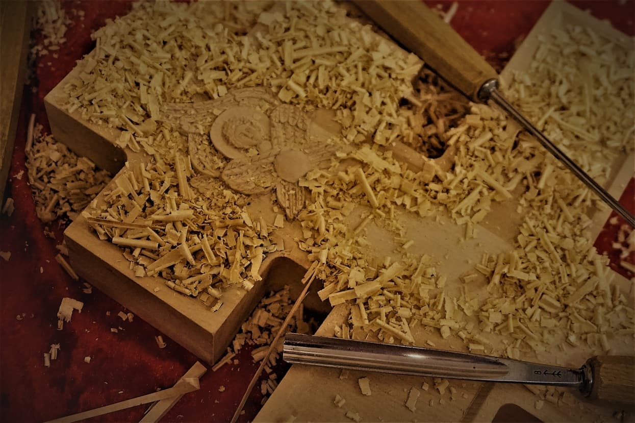 Επιλεγμένο έργο ξυλογλυπτικής